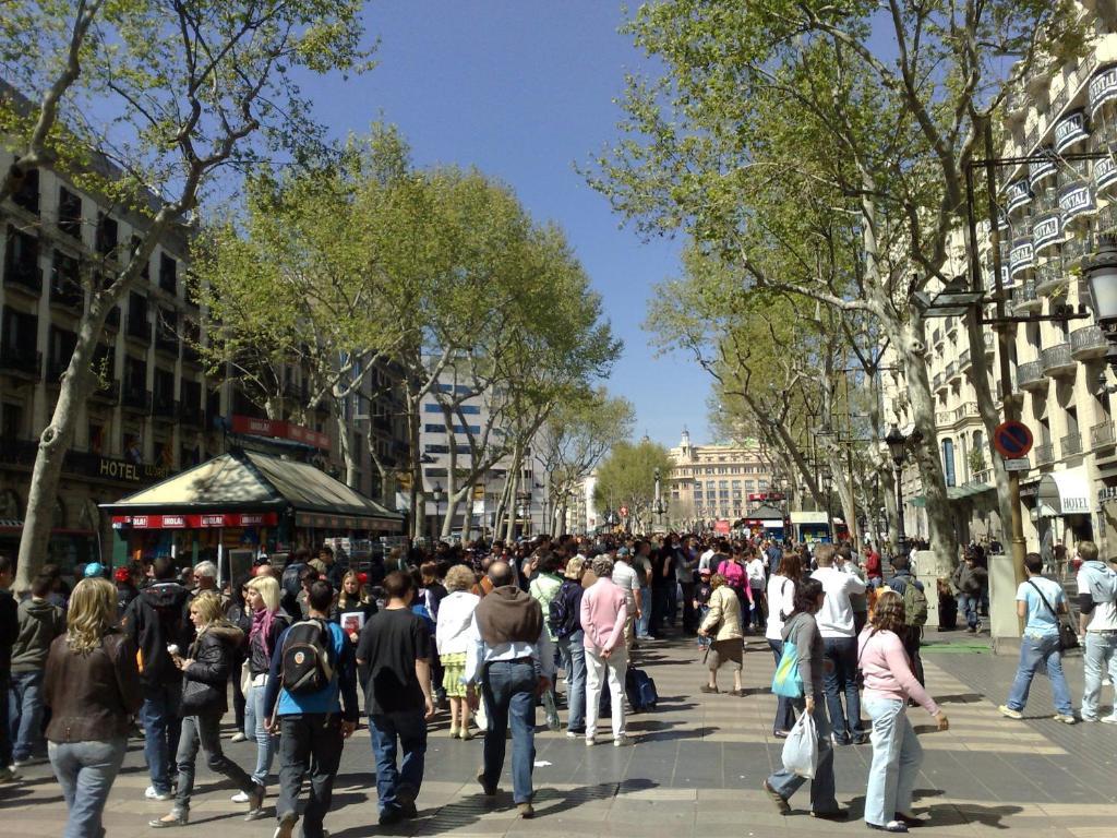 Hotel Toledano Ramblas Barcelona Exteriör bild